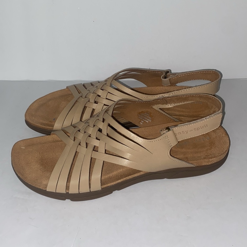 Easy spirt Comfort Woven Slingback Sandal - Beige - Picture 2 of 7